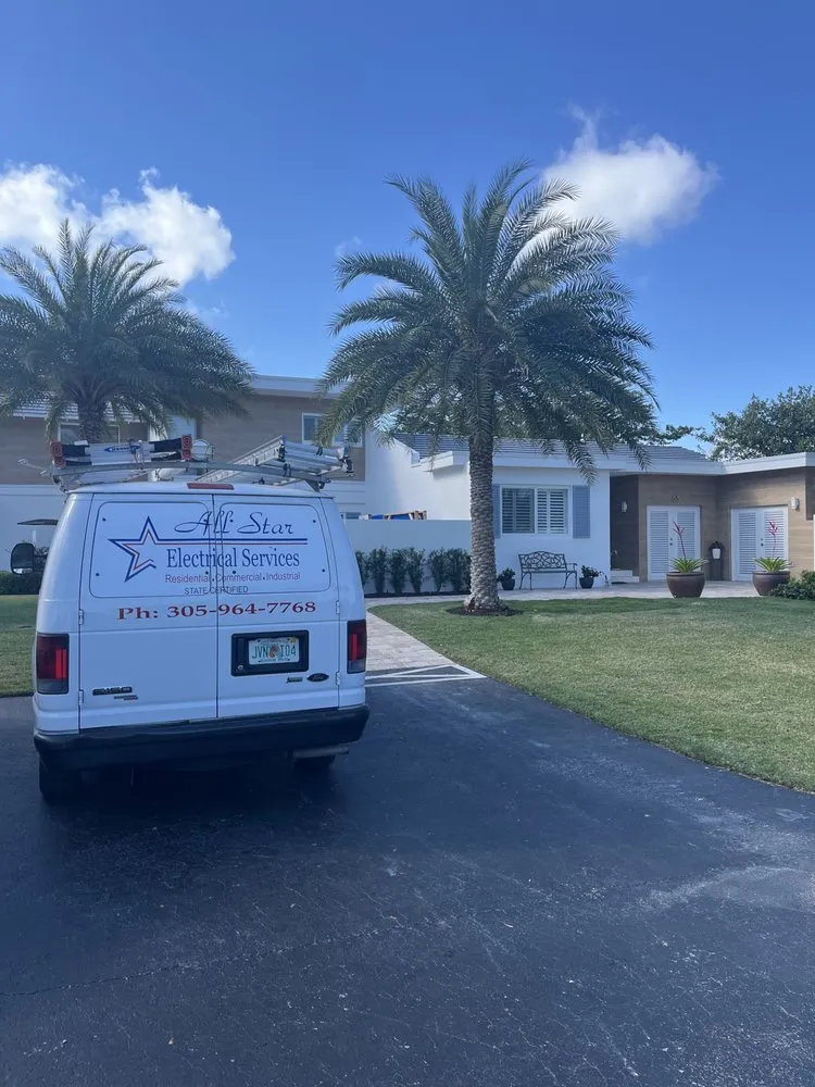 Slide of All star Electrical Services