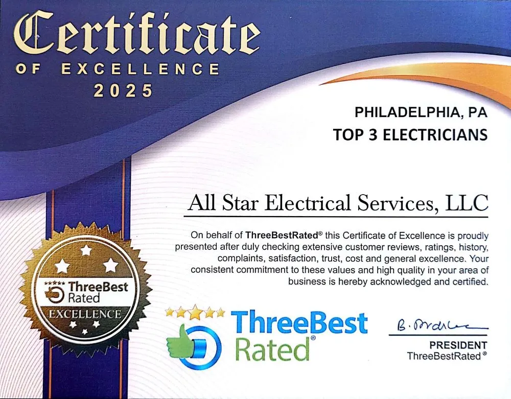 Slide of All Star Electrical Services