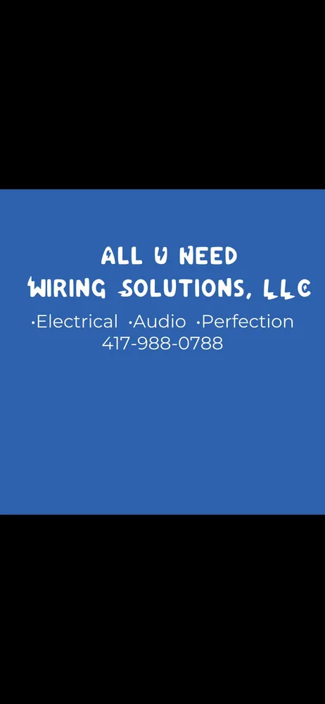 Slide of All U Need Wiring Solutions