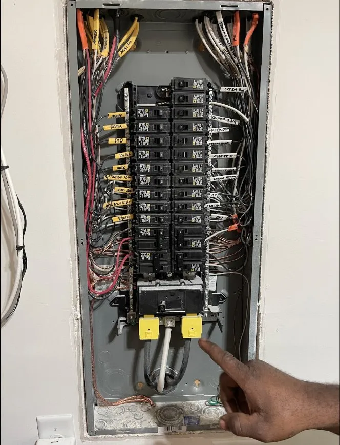 Certified panel upgrade in Orland, IN by All Wire Electric