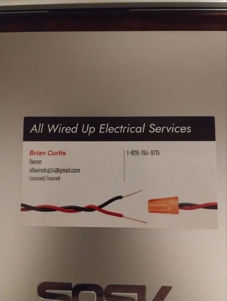 Slide of All Wired Up Electrical Services