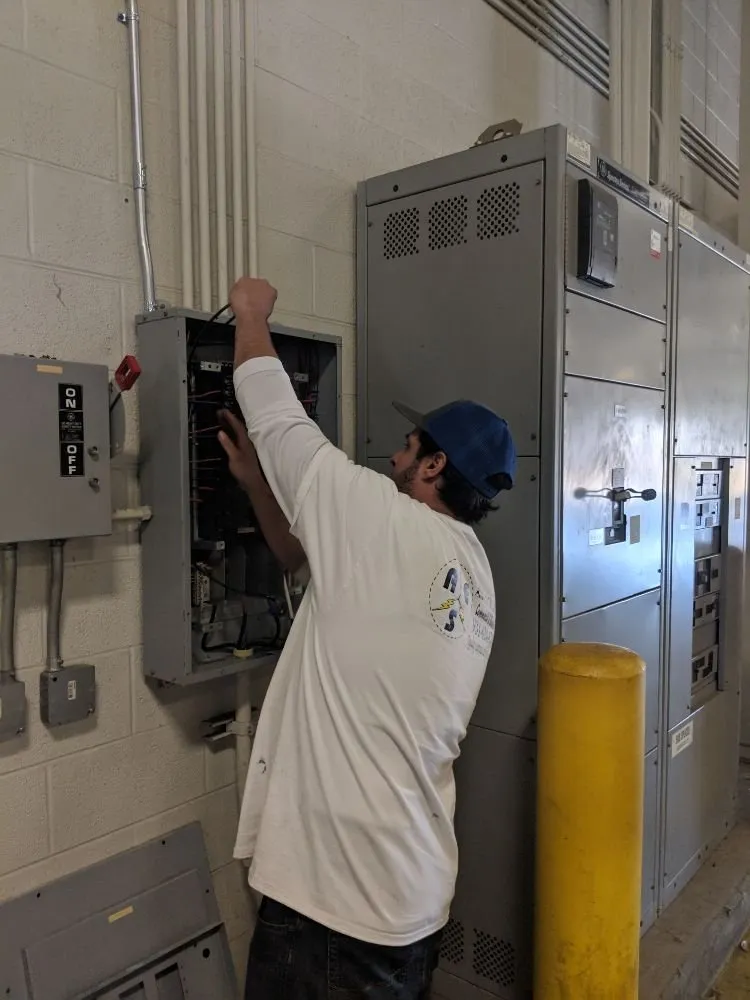 Slide of Allen Electrical Services