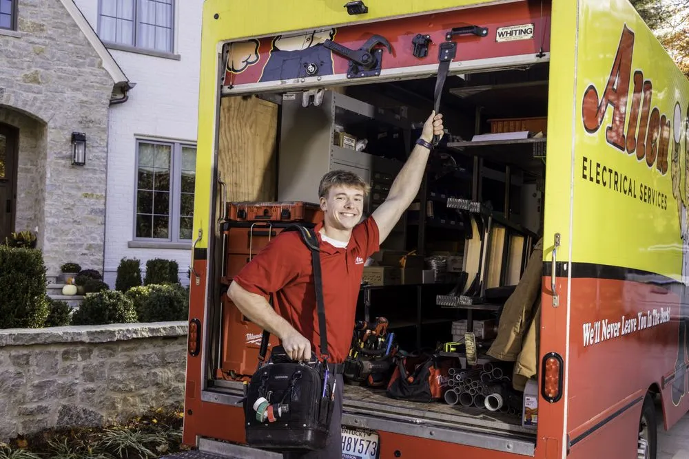 Slide of Allen Electrical Services