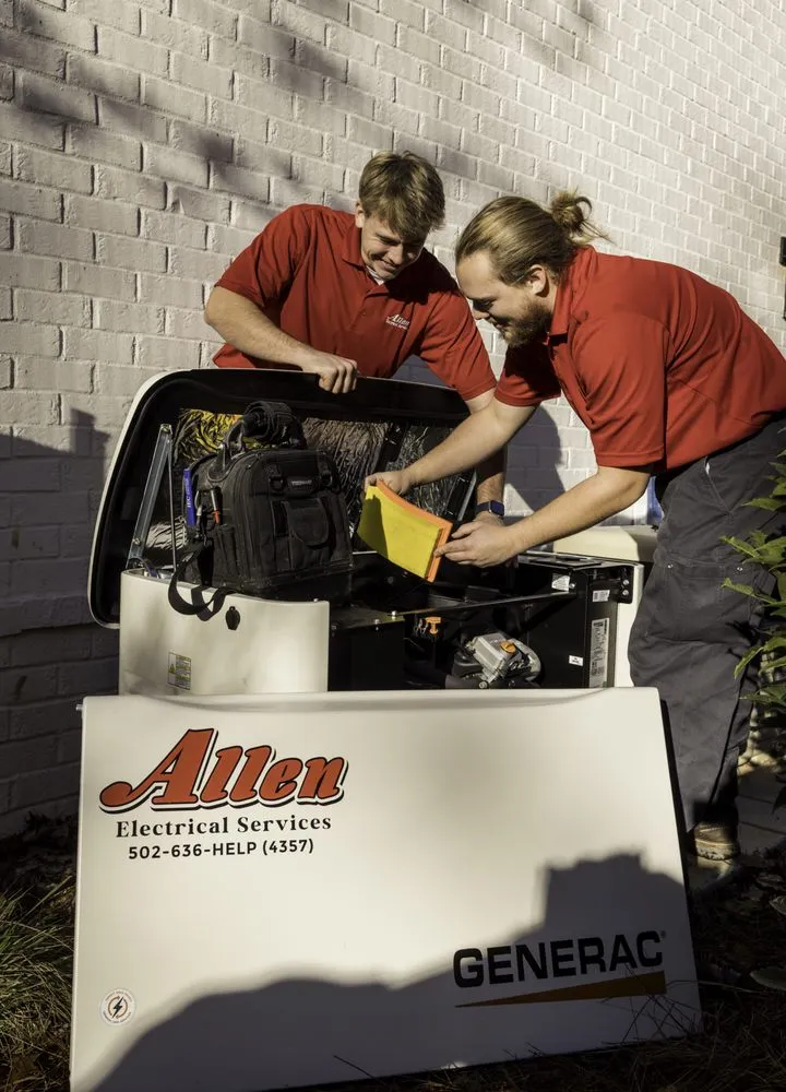 Slide of Allen Electrical Services