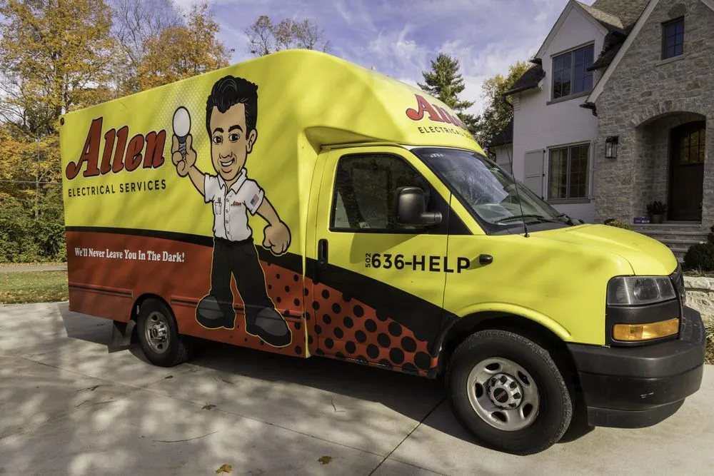 Slide of Allen Electrical Services