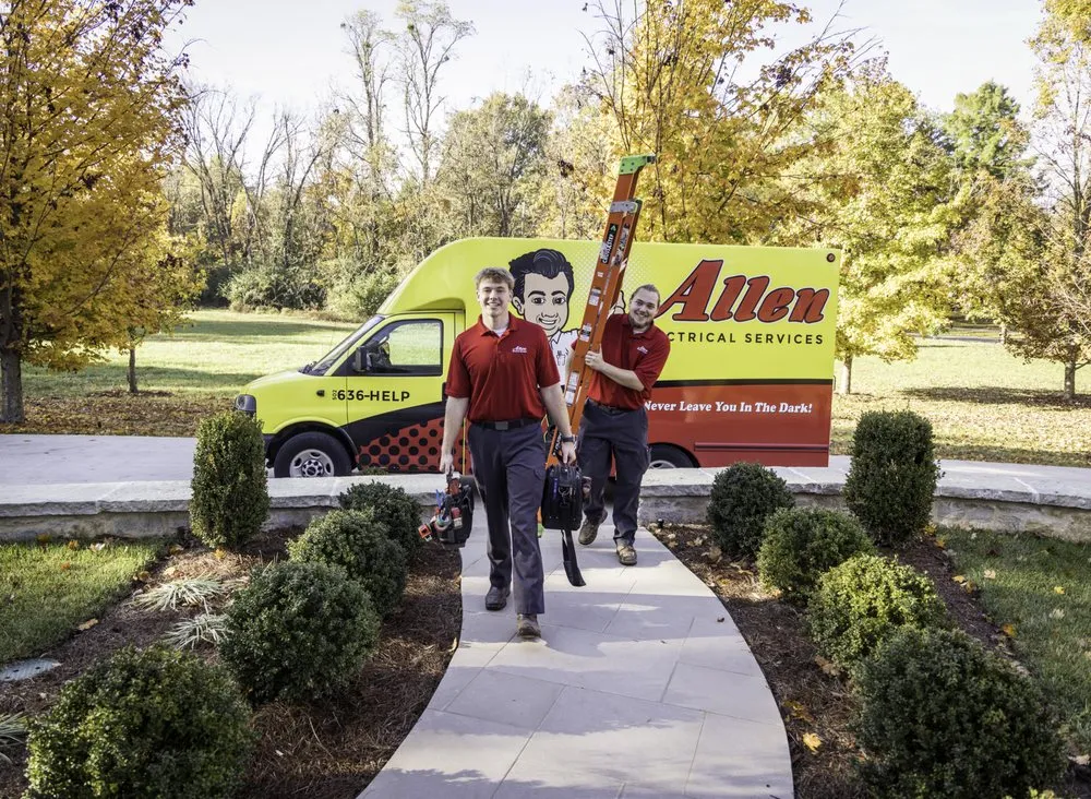 Slide of Allen Electrical Services