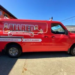 Slide of Allred Heating Cooling Electric