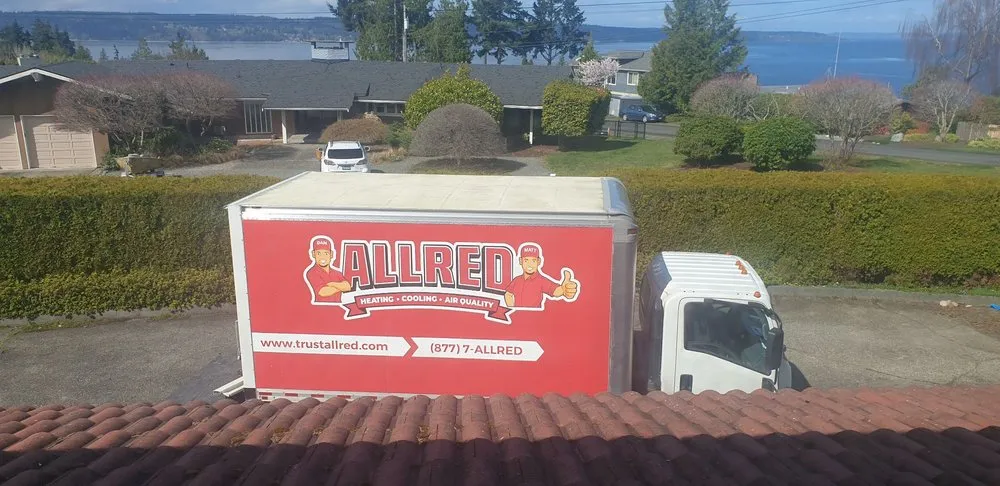 Slide of Allred Heating Cooling Electric