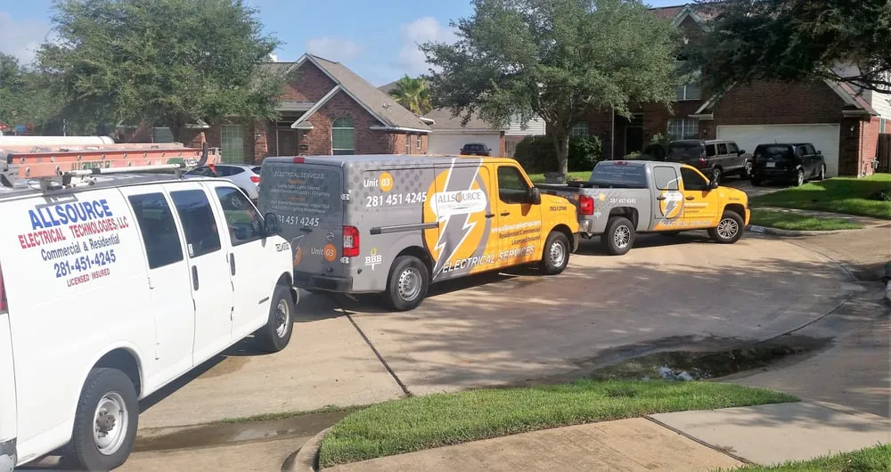 Licensed electrician providing panel upgrade in Missouri City, TX - Allsource Electrical Technologies
