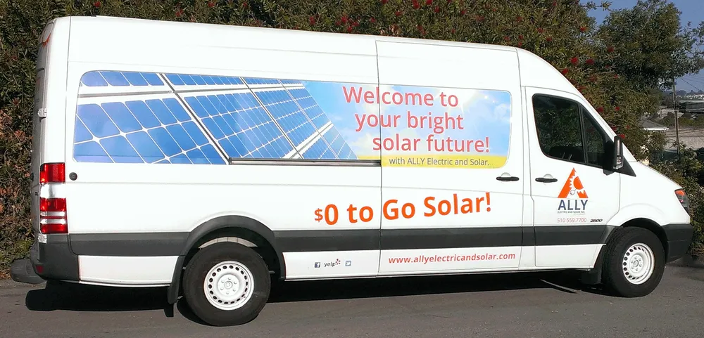 Slide of Ally Electric & Solar