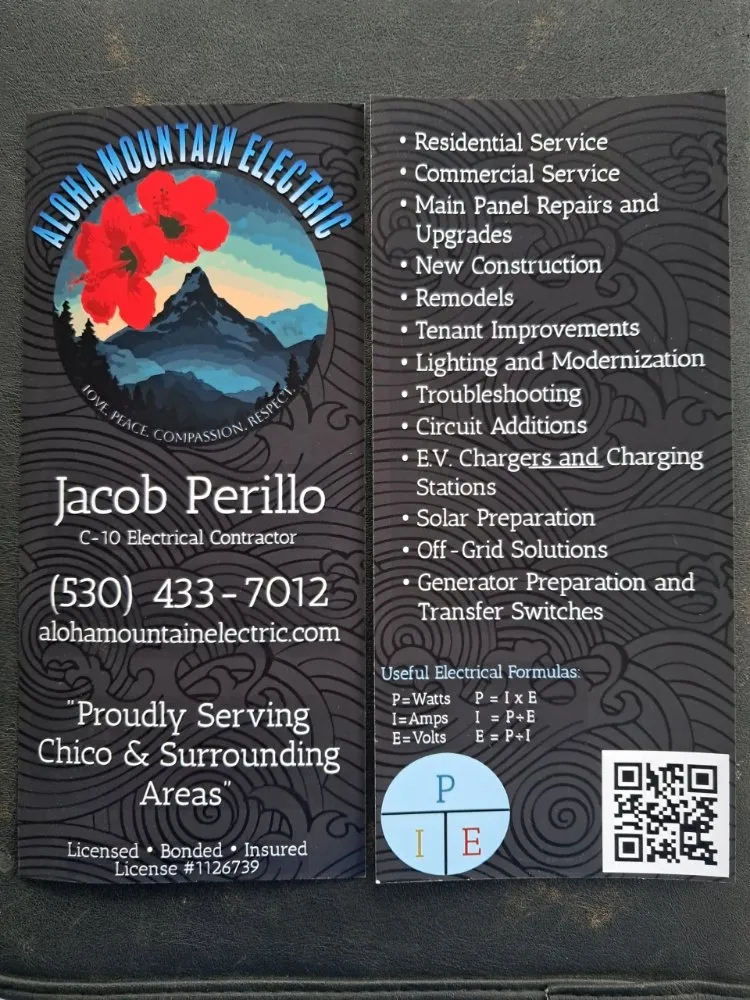 Slide of Aloha Mountain Electric