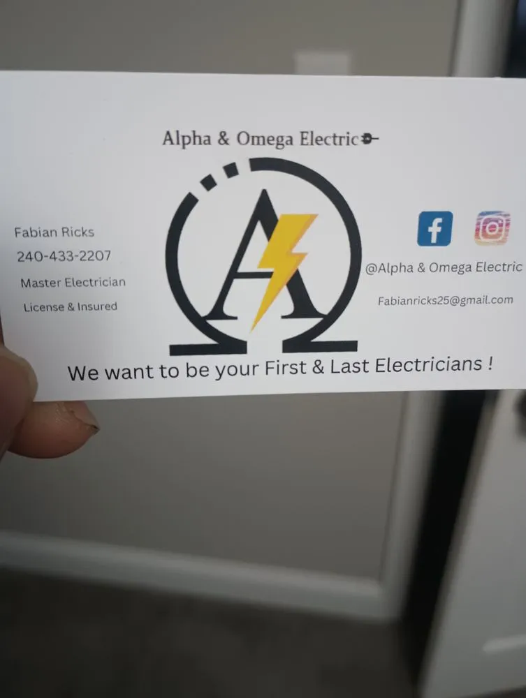 Slide of Alpha & Omega Electric