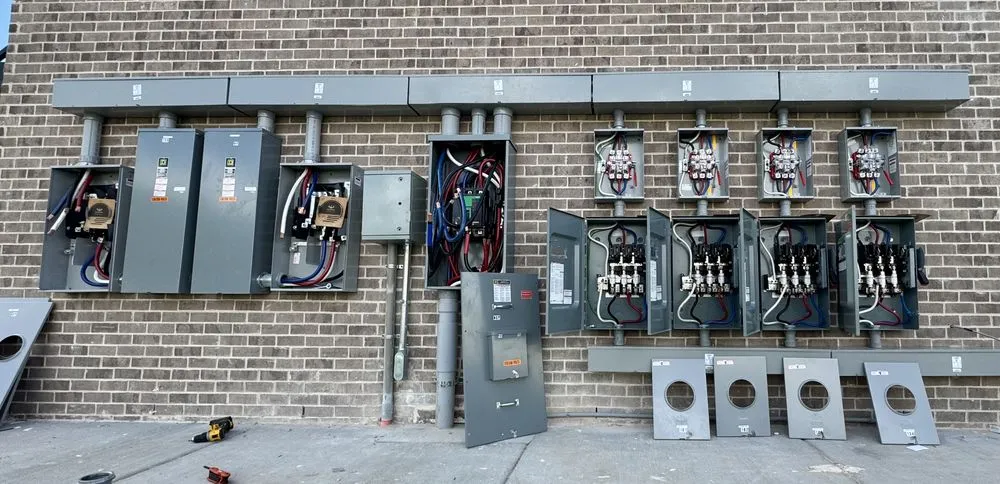 Emergency lighting installation in ,  by Alpha 9 Electric