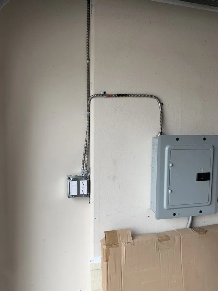 Emergency lighting installation in ,  by Alpha Electric and More