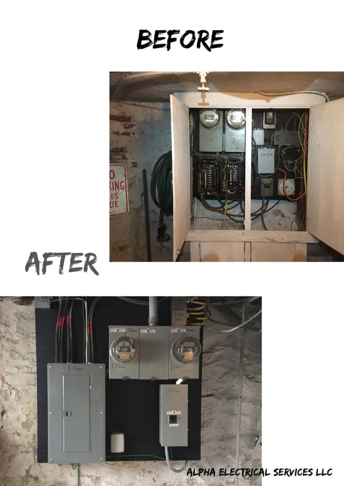 Slide of Alpha Electrical Services