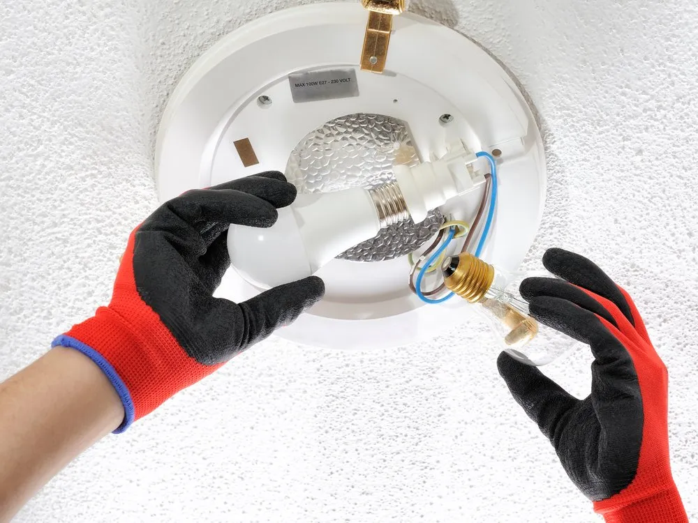 Licensed electrical service for homes in wiring installation,  by 