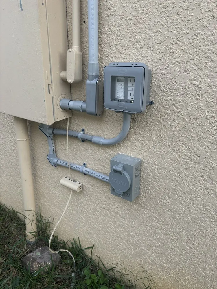 Emergency electrical service for homes in wiring installation,  by 