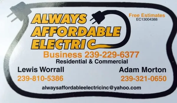 Always Affordable Electric