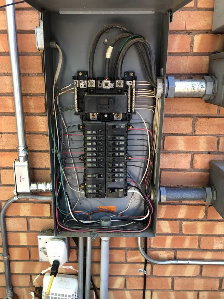 Slide of A&M electrical service