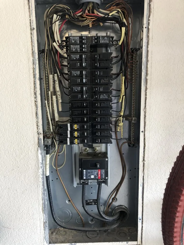 Slide of A&M electrical service