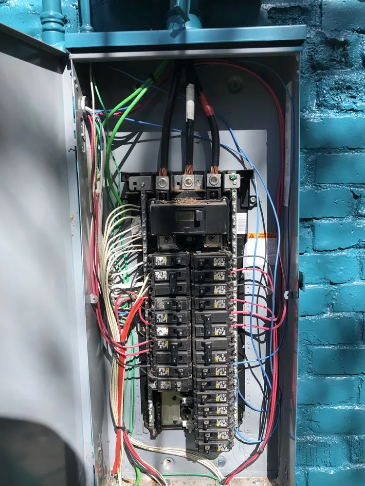 Slide of A&M electrical service