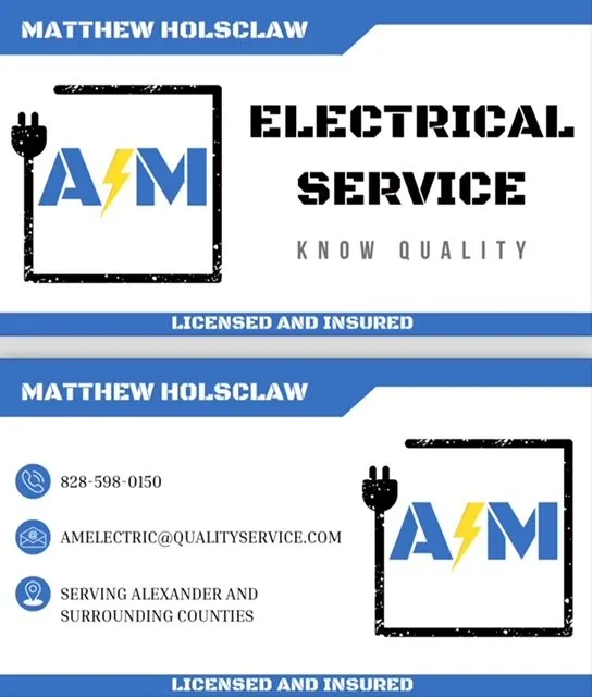 Expert electrician providing panel upgrade in Township of Taylorsville, NC - A/M Electrical Service