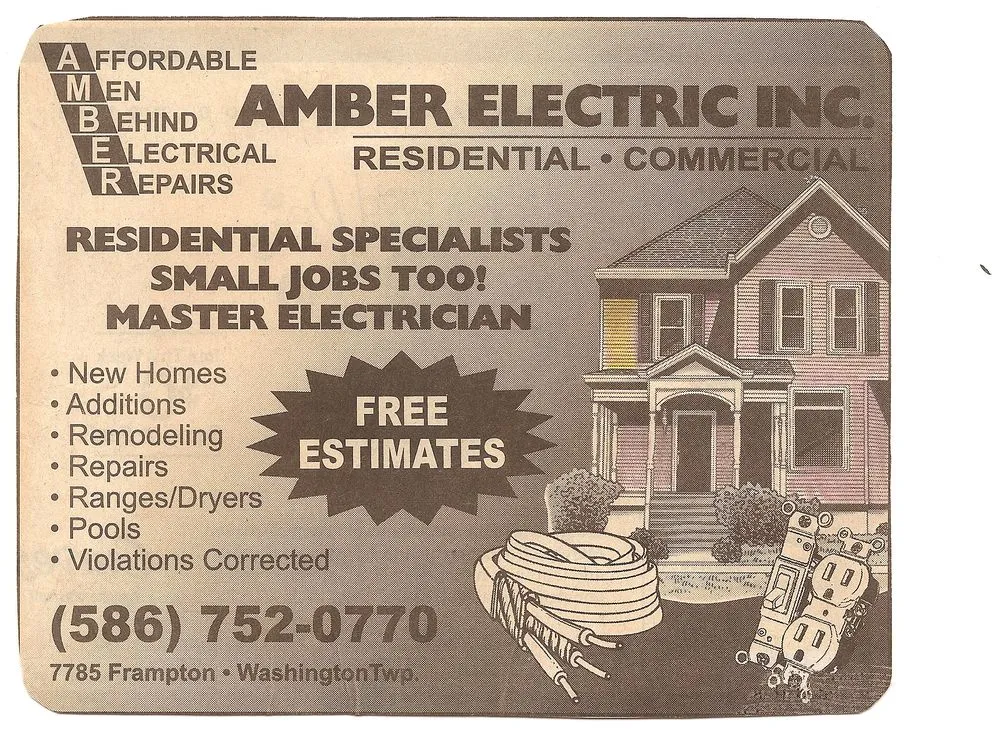 Slide of Amber Electric