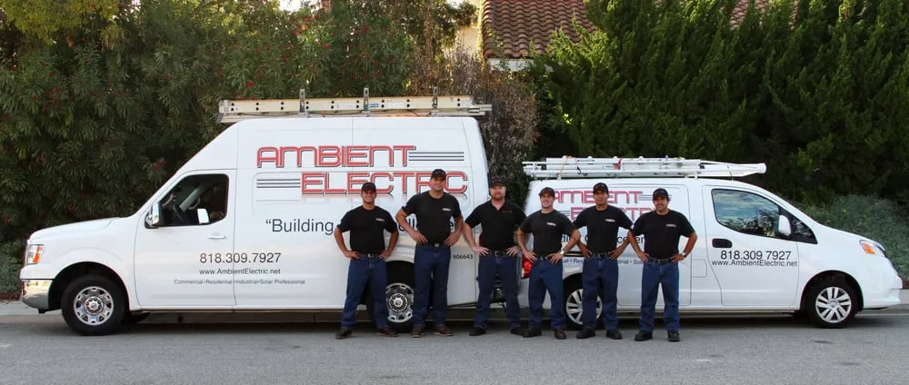 Licensed lighting installation in Newbury Park, CA by Ambient Electric