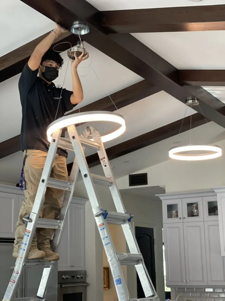 Licensed electrician providing wiring installation in Reseda, CA - American Electric Service - Los Angeles