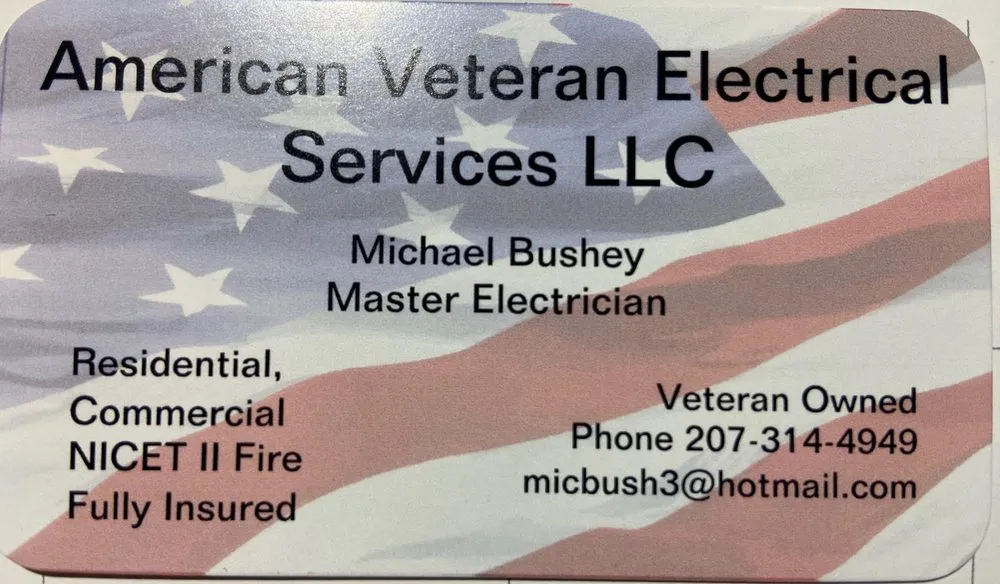 Professional outlet and switch repair service in Smithfield, ME - American Veteran Electrical Services