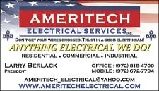 Slide of Ameritech Electrical Service