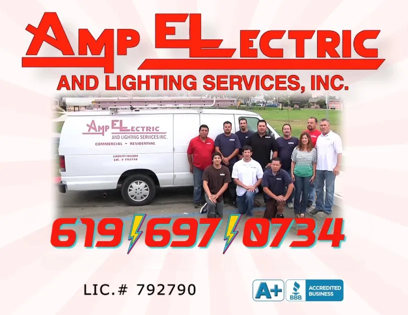 Slide of Amp Electric & Lighting Service