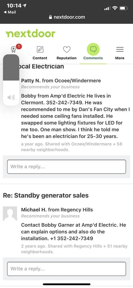 Slide of Amp’d Electric