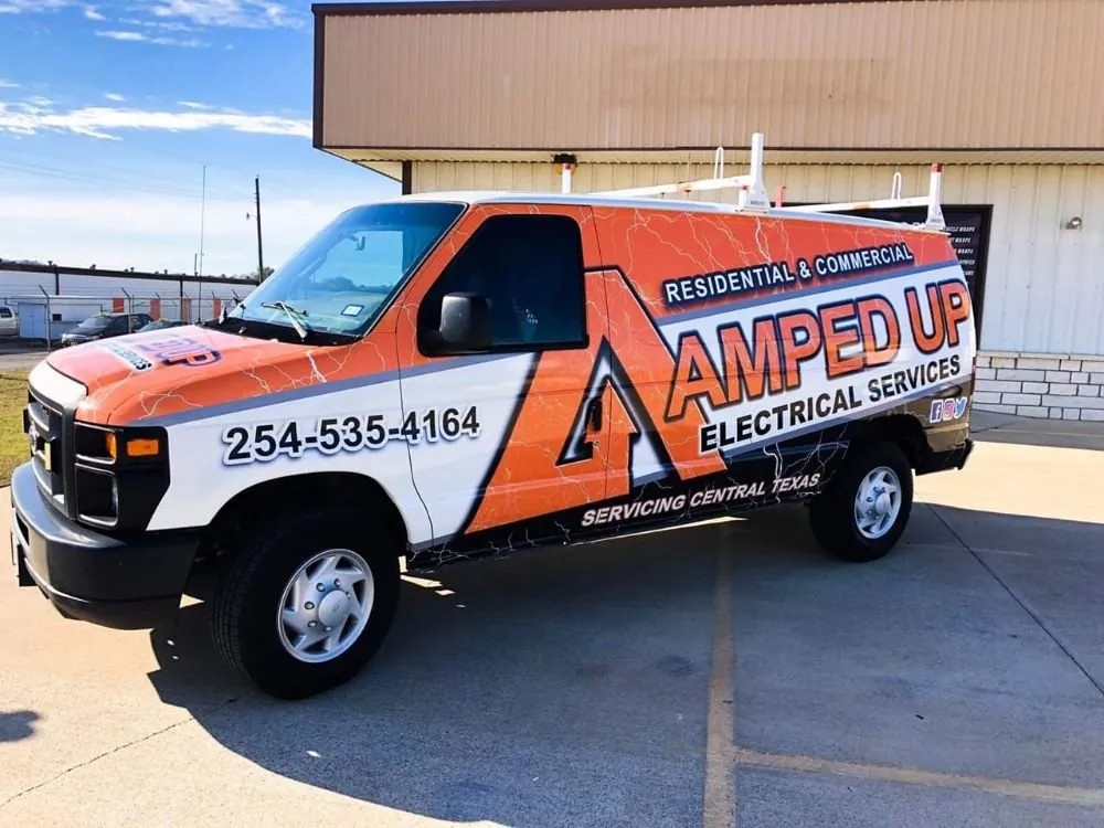 Slide of Amped Up Electrical Services