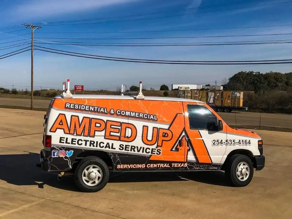 Slide of Amped Up Electrical Services