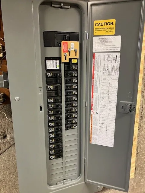 Slide of Amperage Electric