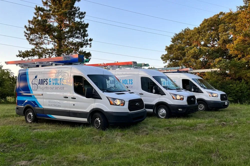 Slide of Amps & Volts Electric