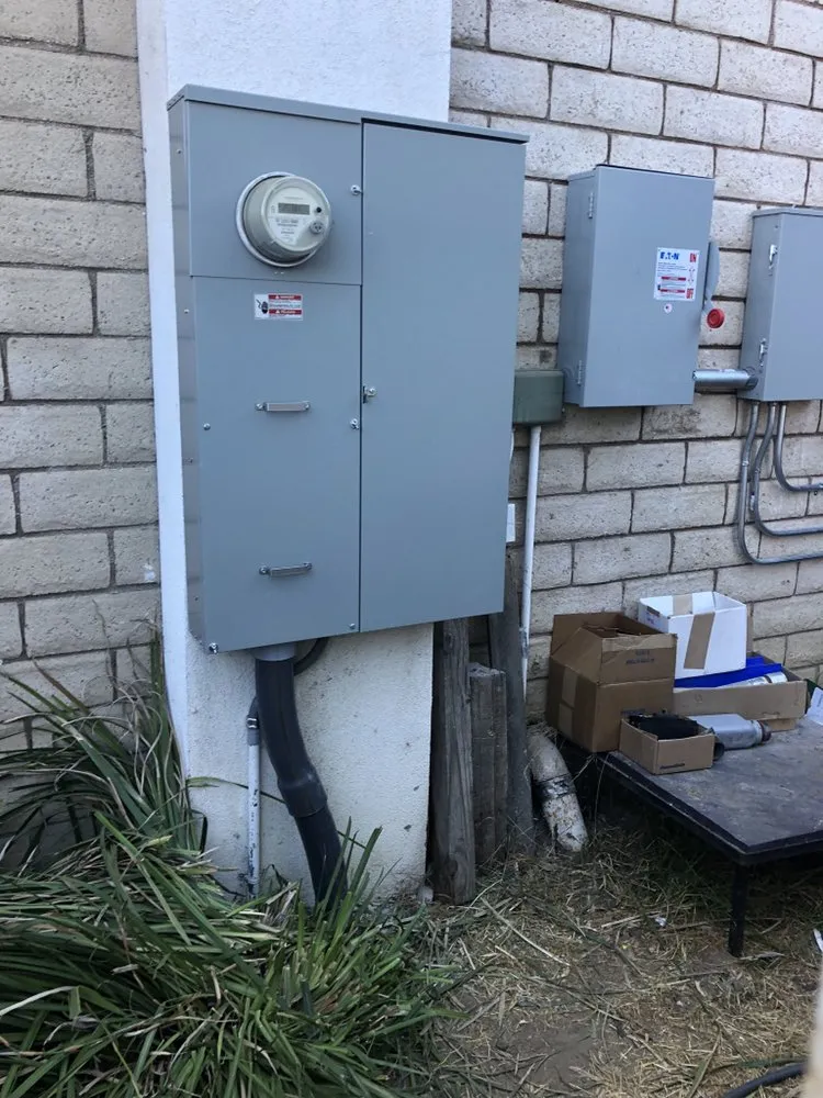 Certified electrician providing panel upgrade in , 