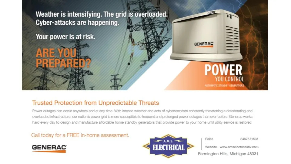 Slide of AMS Electrical