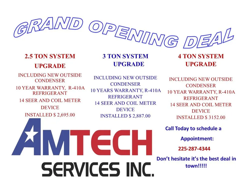 Slide of Amtech Services
