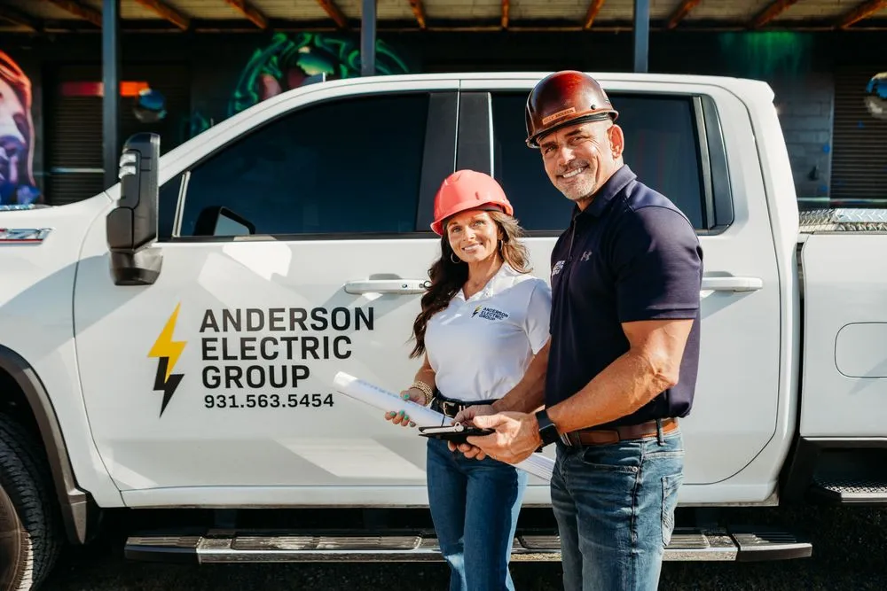 Slide of Anderson Electric Group