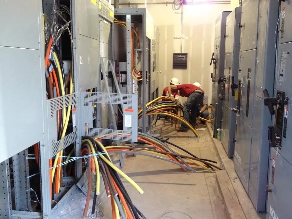 Affordable electrical service for homes in wiring installation, by