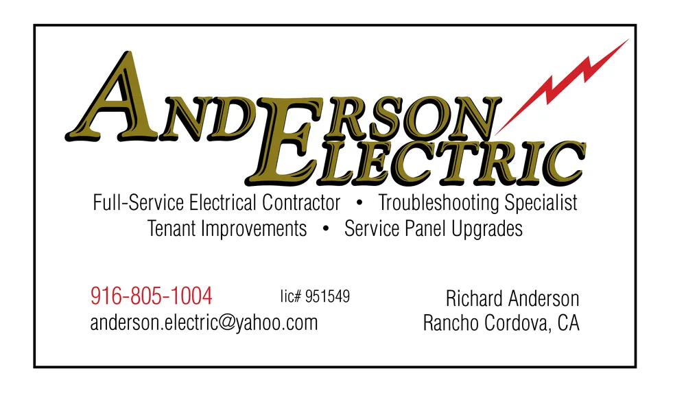 Licensed lighting installation service in , - Anderson Electric