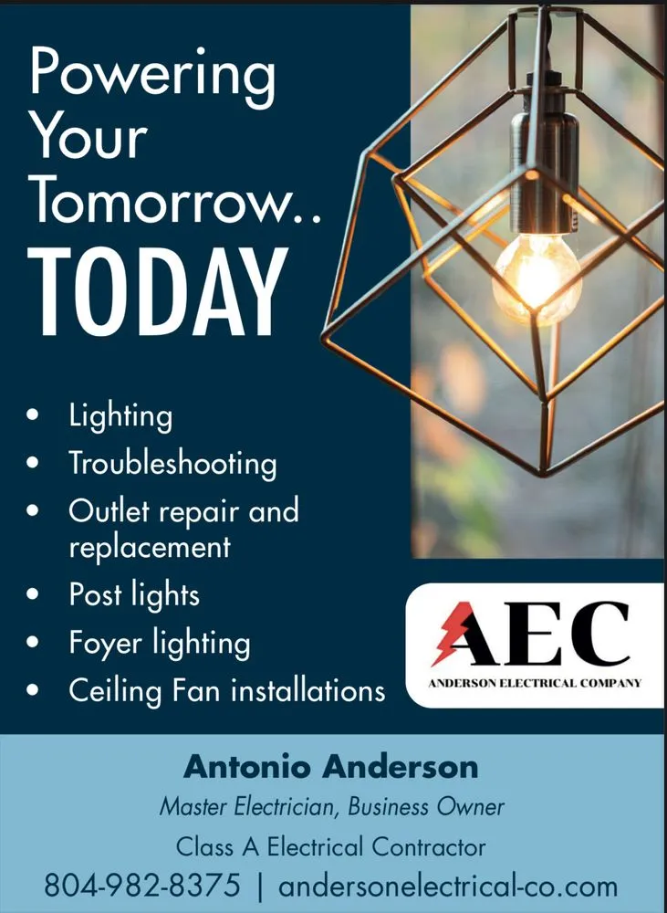 Reliable electrician providing wiring installation in Henrico, VA - Anderson Electrical