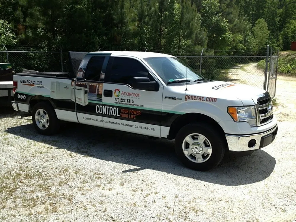 Slide of Anderson Power Services