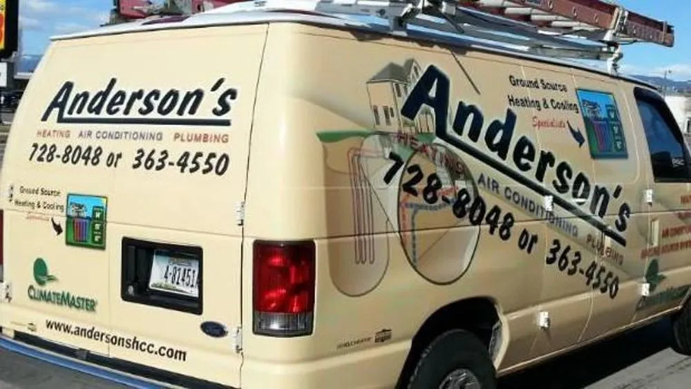 Slide of Anderson's Heating Air Conditioning & Plumbing
