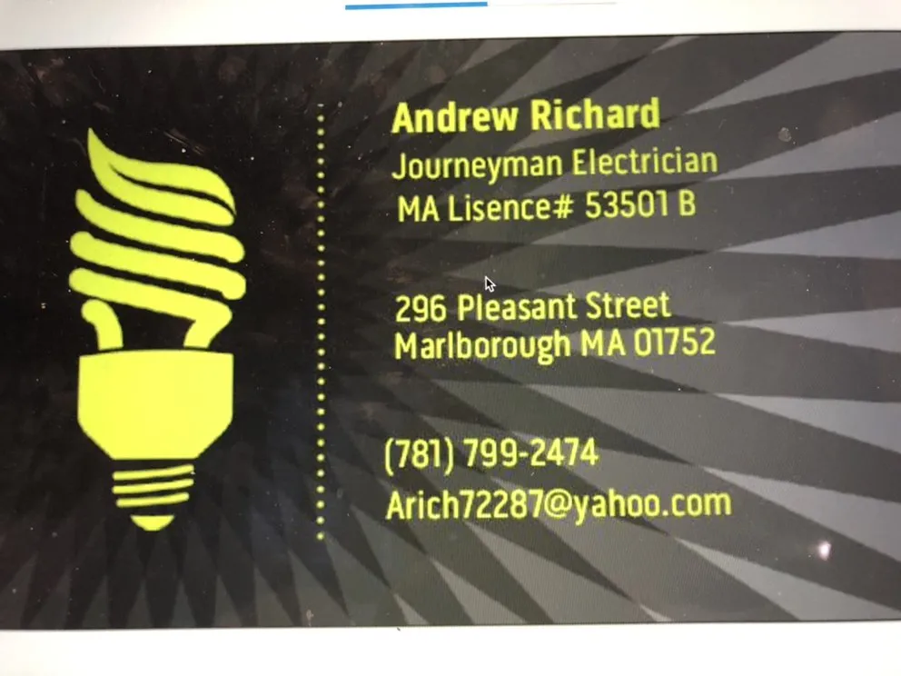 Slide of Andrew Richard