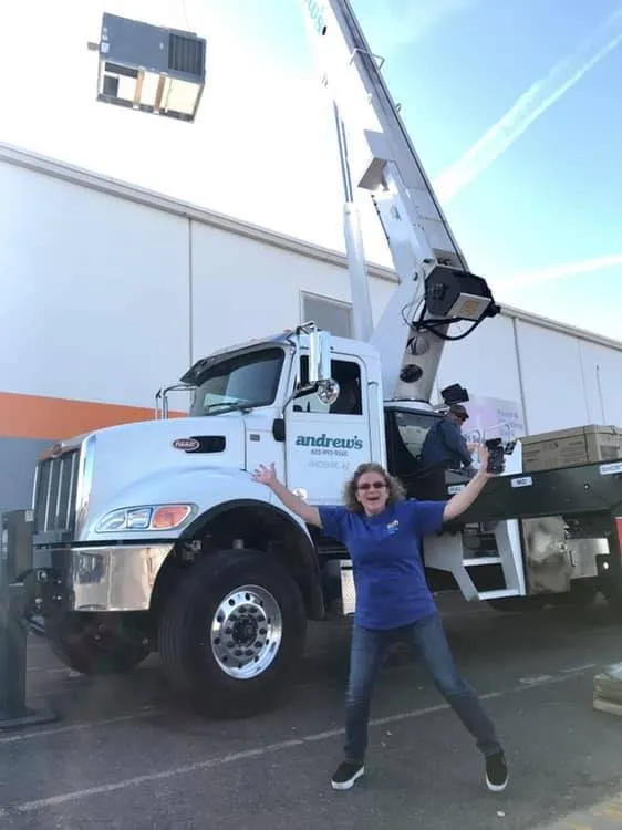 Slide of Andrews Refrigeration