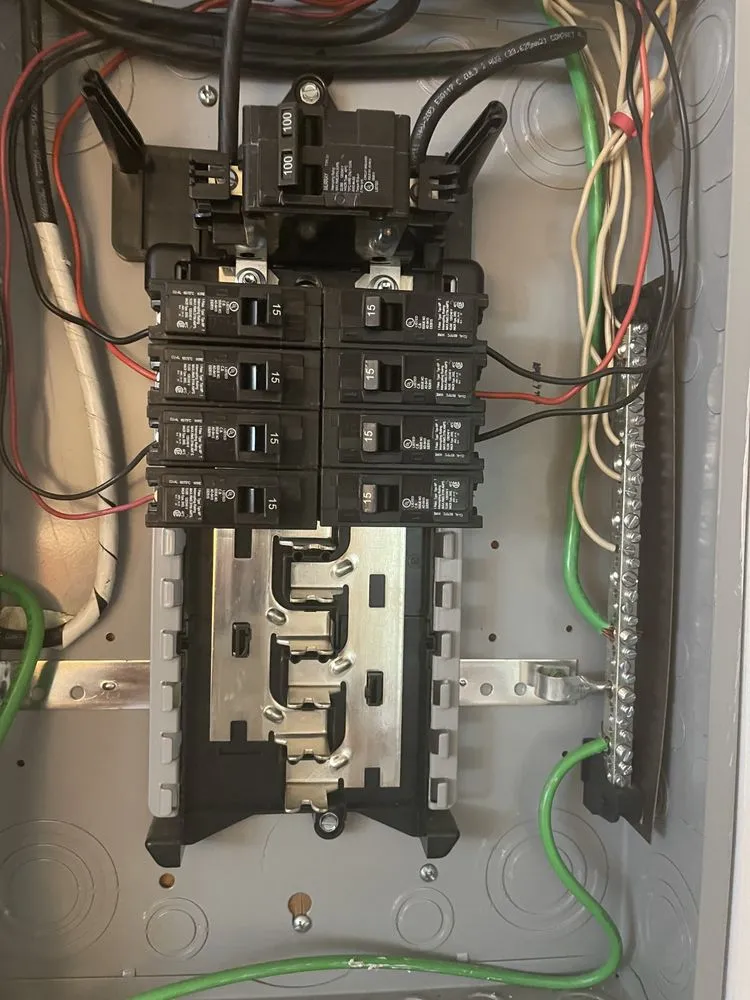 Slide of Andy’s electrician service