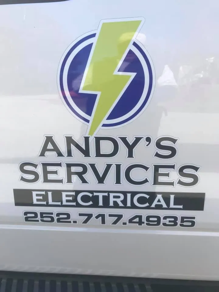 Slide of Andy's Services
